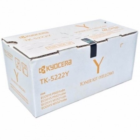 caixa kyocera toner tk5222y amarelo p5021