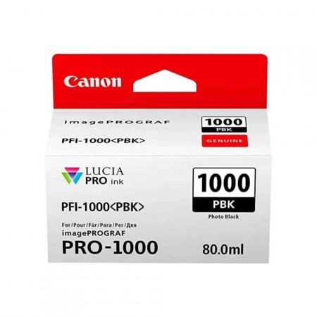 Cartucho de Tinta Canon PFI 1000 PBK