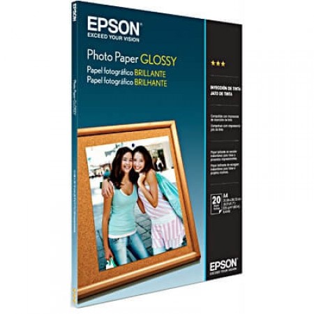 Papel Especial Photo Glossy A4 Epson 20 Folhas 200g