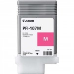 Cartucho Plotter Canon PFI 107 M Magenta No Estado