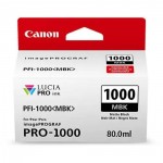 Cartucho de Tinta Canon PFI 1000 MBK Matte Preto 80ml