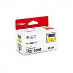 Cartucho de Tinta Canon PFI 1000 Y Amarelo 80ml