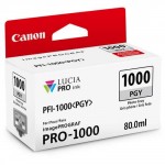 Cartucho de Tinta Canon PFI 1000 PGY Photo Cinza 80ml