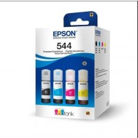 Kit Garrafas de Tinta Epson T544, 4 Cores - T544520-4P